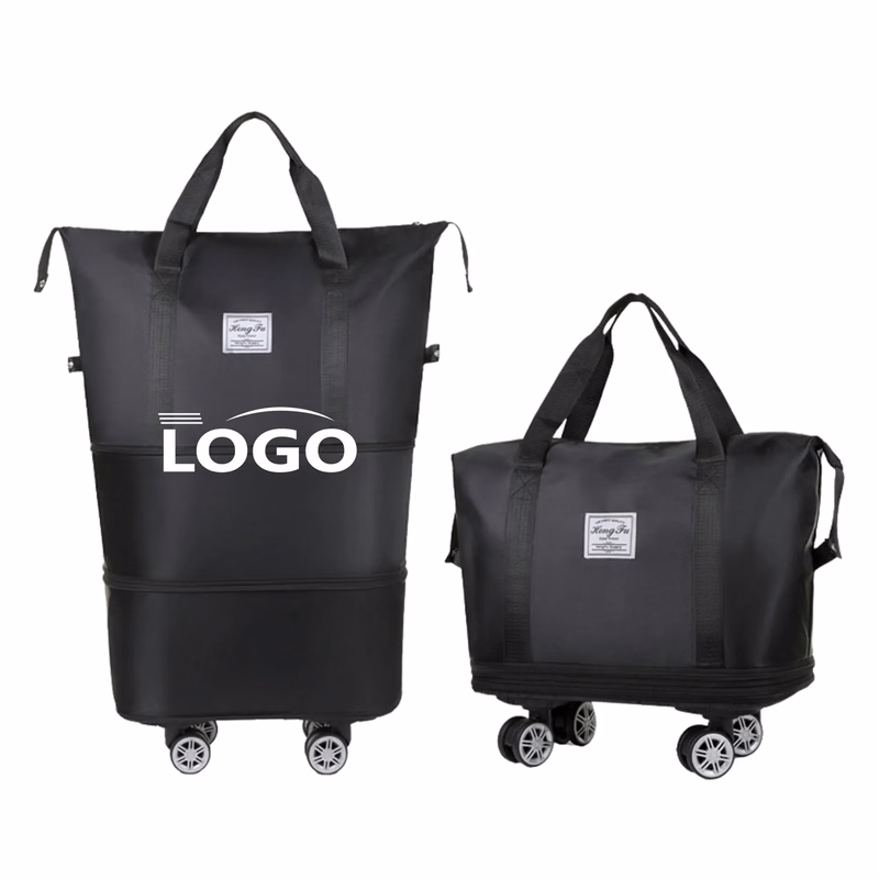 Wheeled Oxford Luggage Bag With 3 Sizes