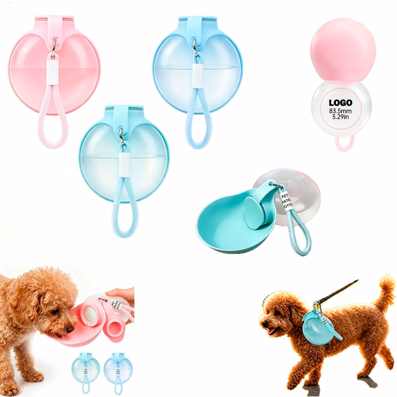 Travel-Ready Pet Water Dispenser with Instant Drinking Bowl