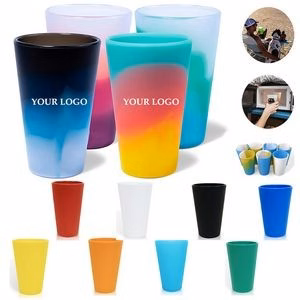 16 Oz Silicone Pint Glasses