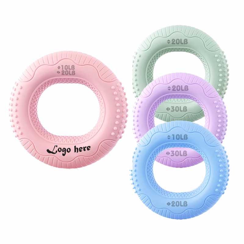 Silicone Double-Resistance Hand Grip Training Ring