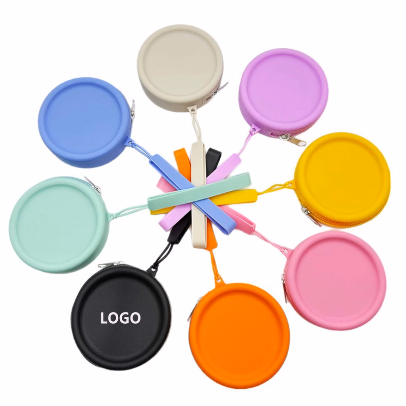Silicone Round Wallet