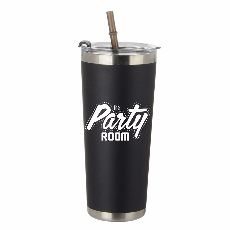 20 Oz. Logan Stainless Tumbler Straw Bottle