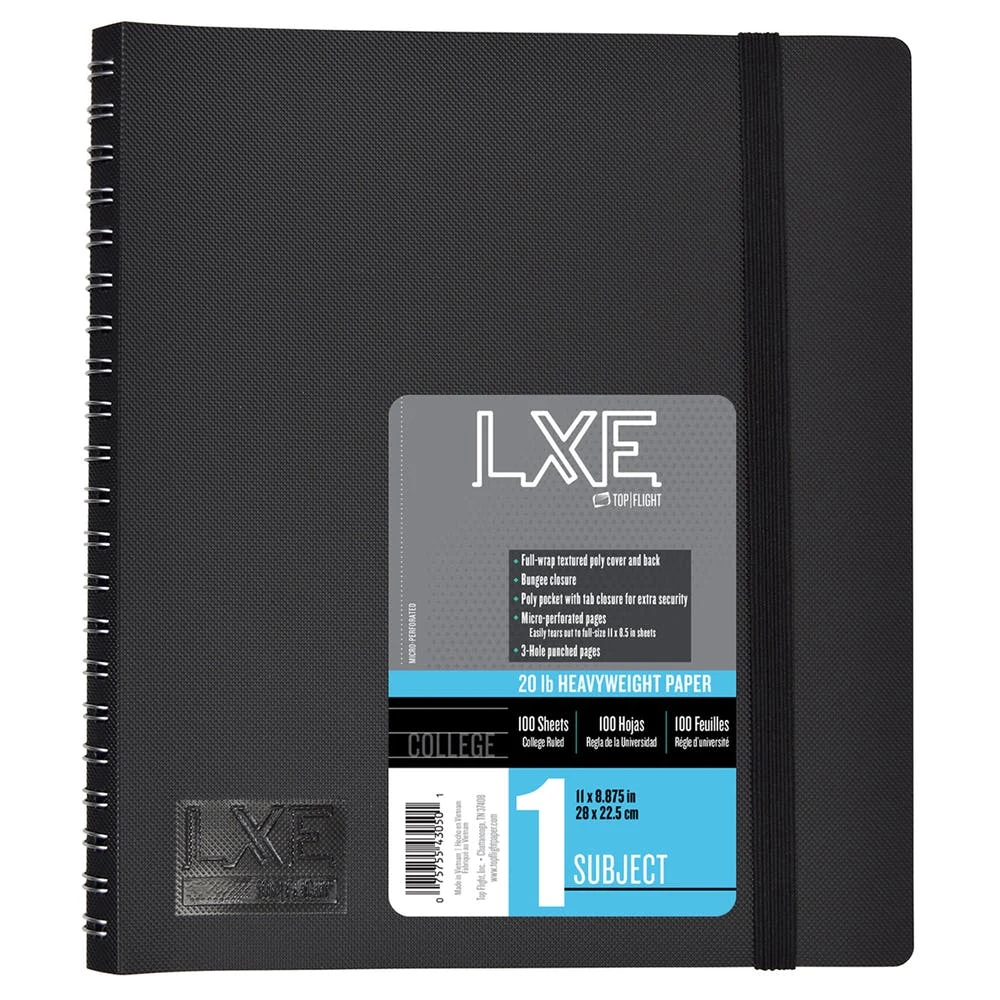 Spiral Notebooks - College-Ruled 100 Sheets Assorted 1