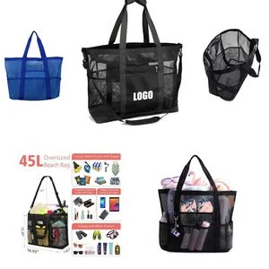 Mesh Tote Bags For Beach 1