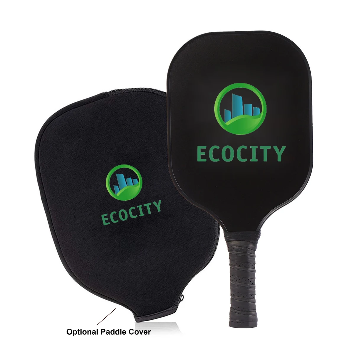 Full Color Premium Fiberglass Pickleball Paddle with Optional Neoprene Paddle Cover 1