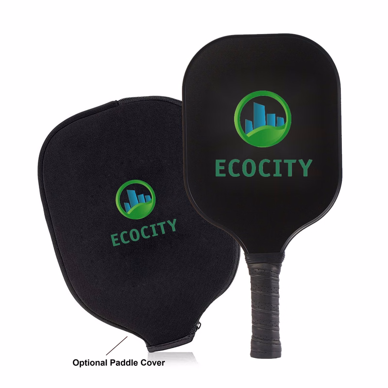 Full Color Premium Fiberglass Pickleball Paddle with Optional Neoprene Paddle Cover