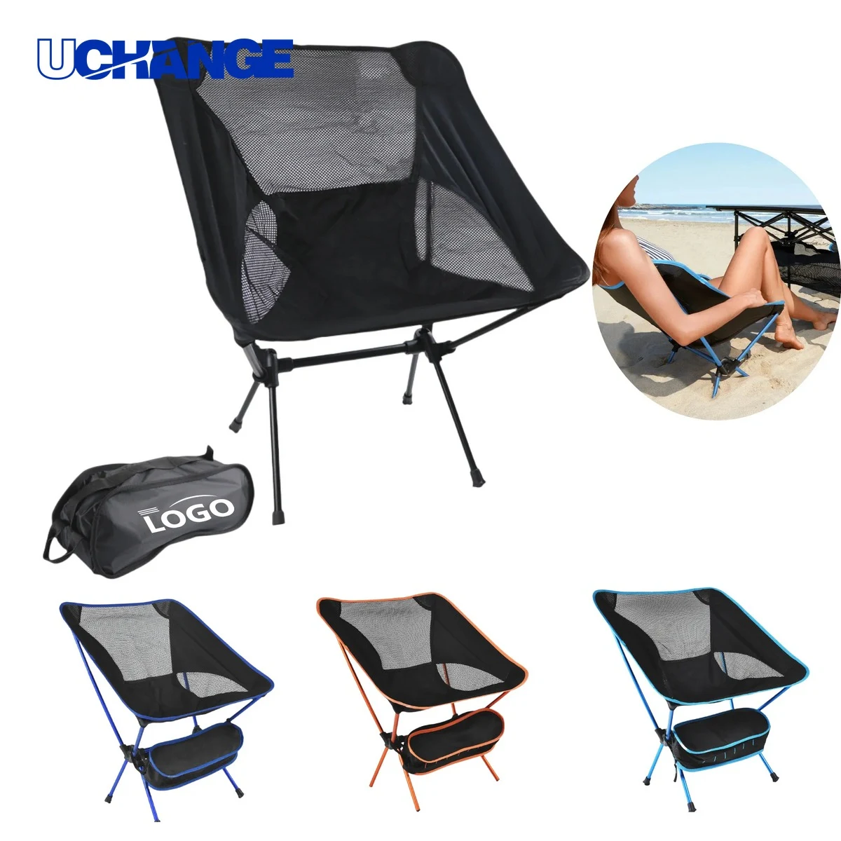 Outdoor Portable Folding Chair Seat for Camping 1