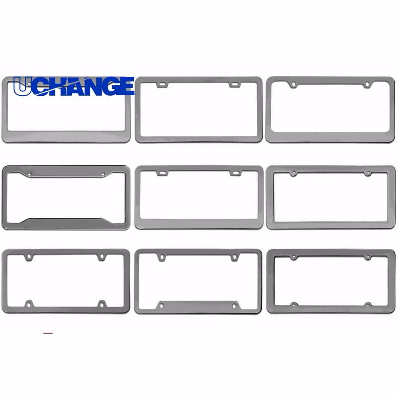 Standard License Plate Frame Decorative Accessory for Cars