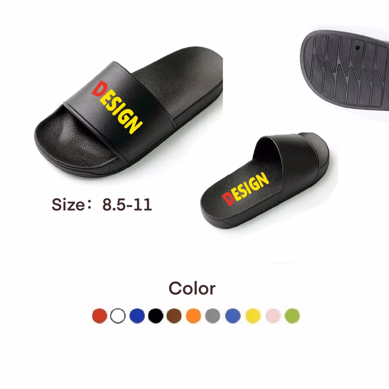 Adult Summer Colorful Slippers MOQ 50PCS