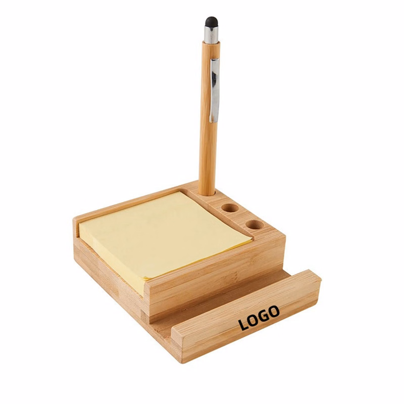 Multi functional Bamboo Desk Organizer