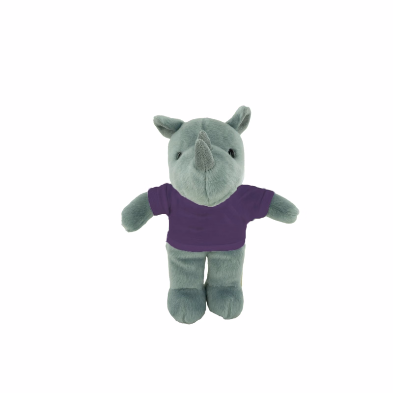Plush Rhino with T-Shirt