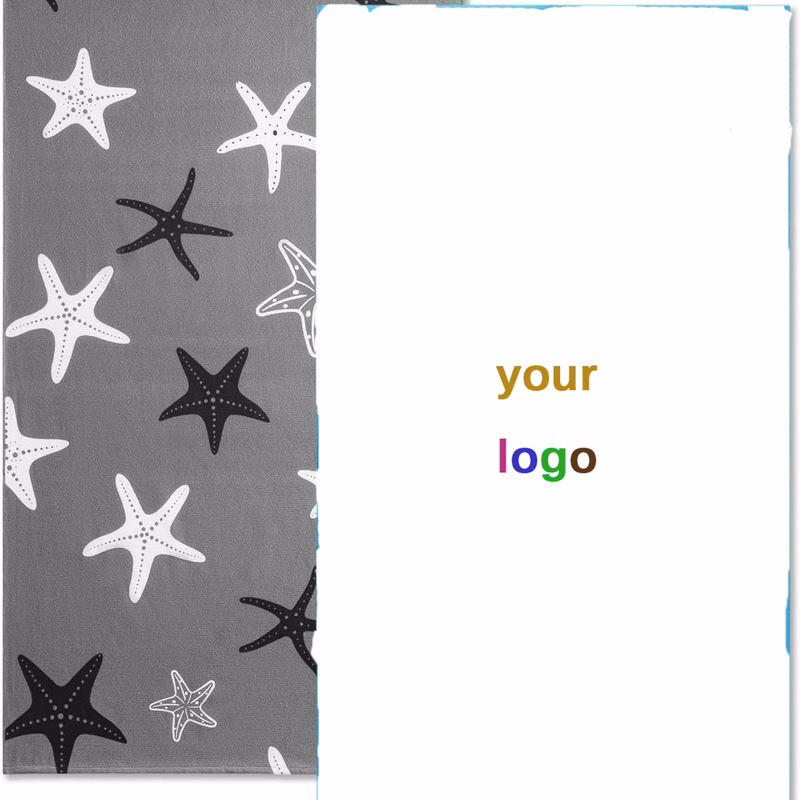 Custom Sublimated Microfiber Travel Towel