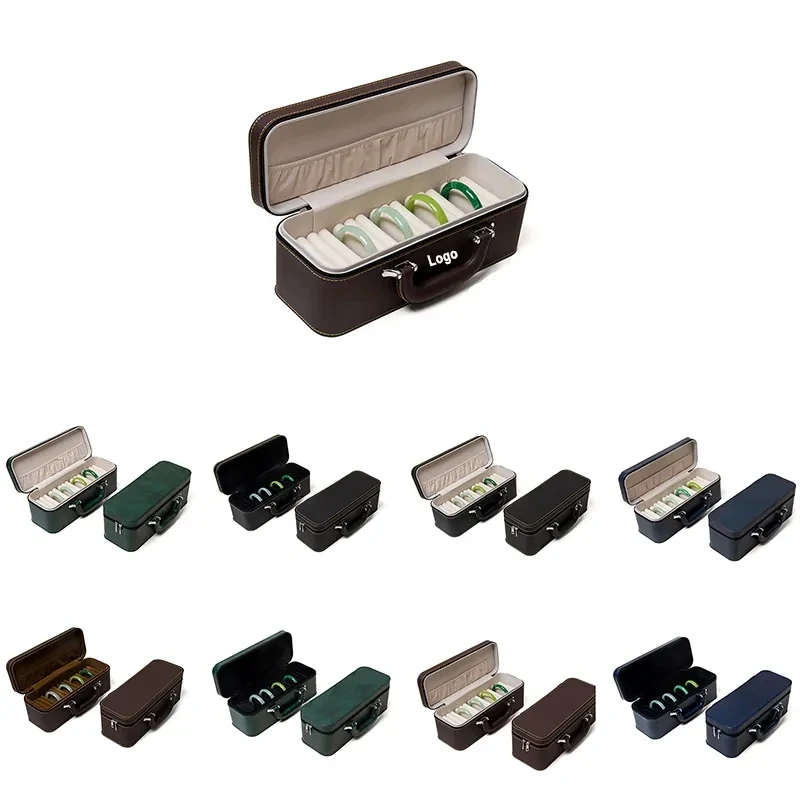 Bangle Box Jade Bracelets Handle Display Case 1