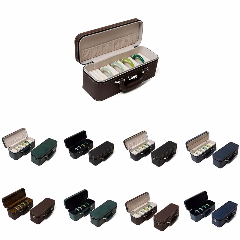 Bangle Box Jade Bracelets Handle Display Case