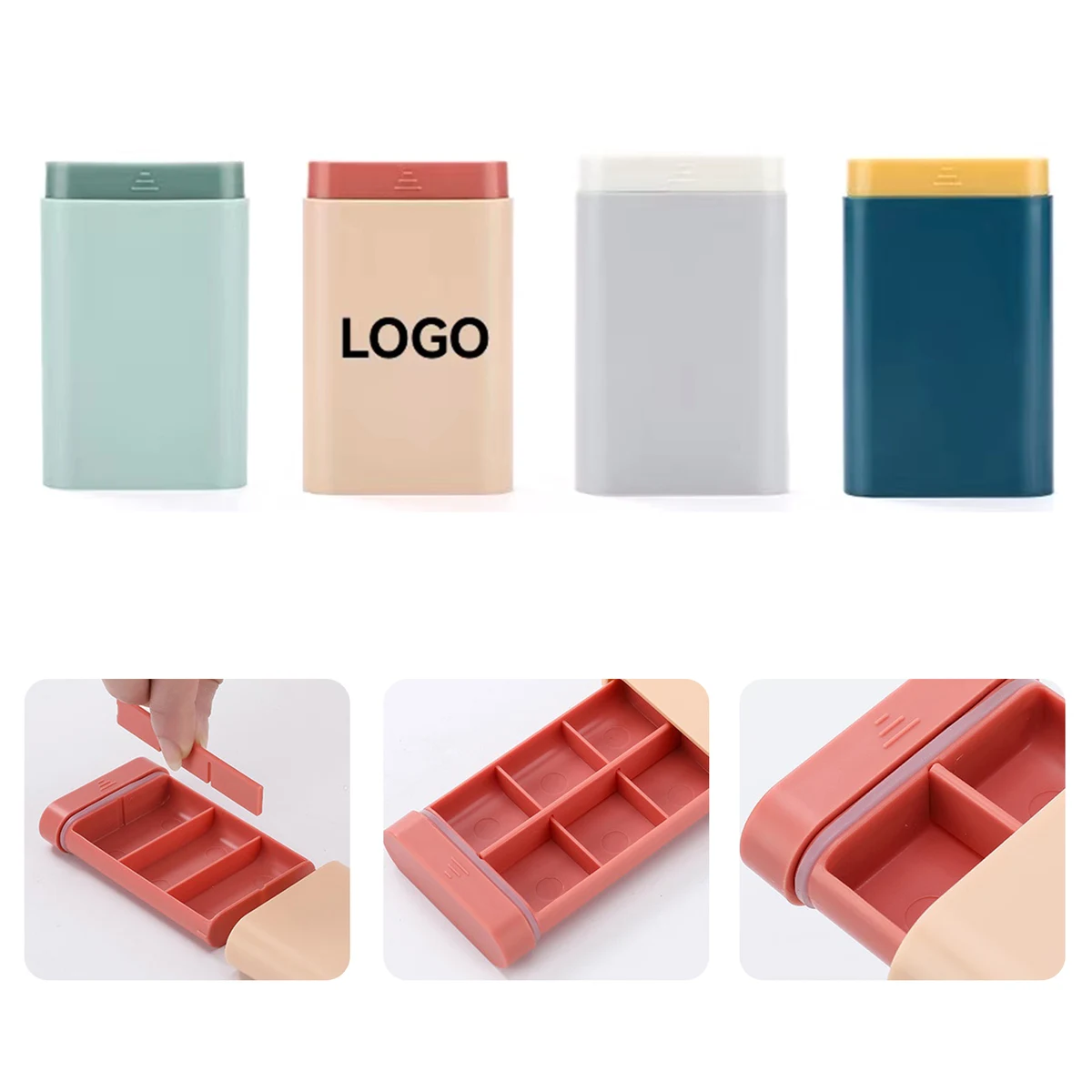 6-Compartment Medicine Box 1