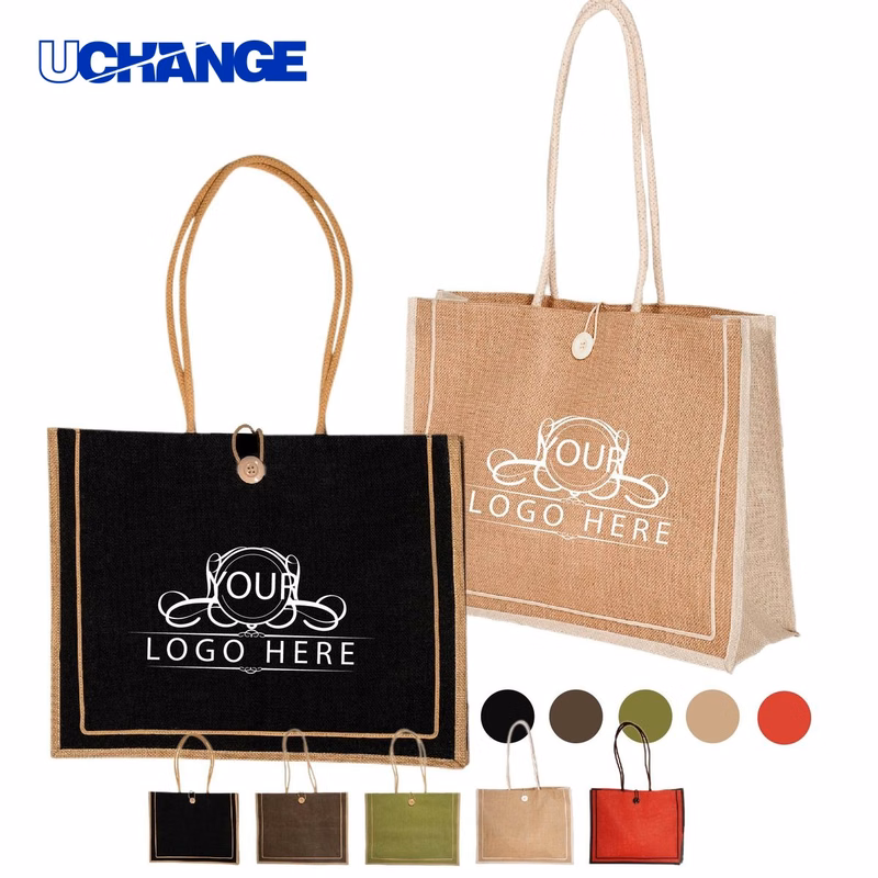Natural Jute Tote Bag