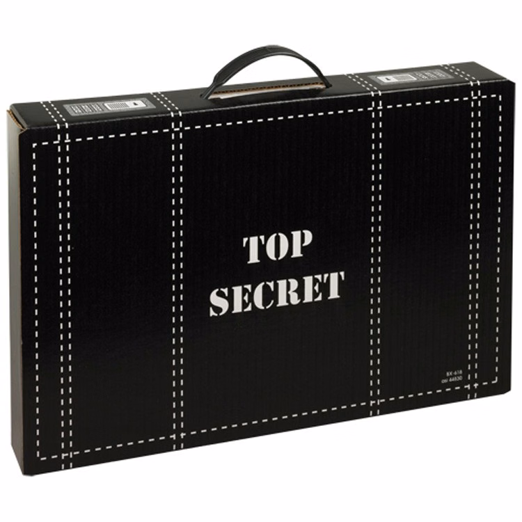 15" x 10 1/4" x 2" - B-Flute Box with Handle