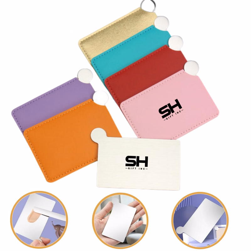 Card Shaped Travel Makeup Mirrors