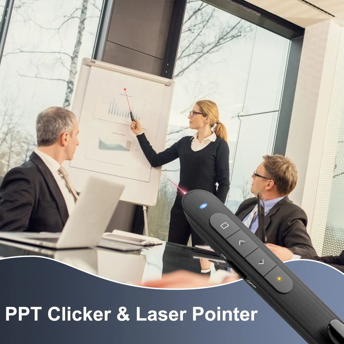 Wireless Presenter Remote Powerpoint Clicker 1