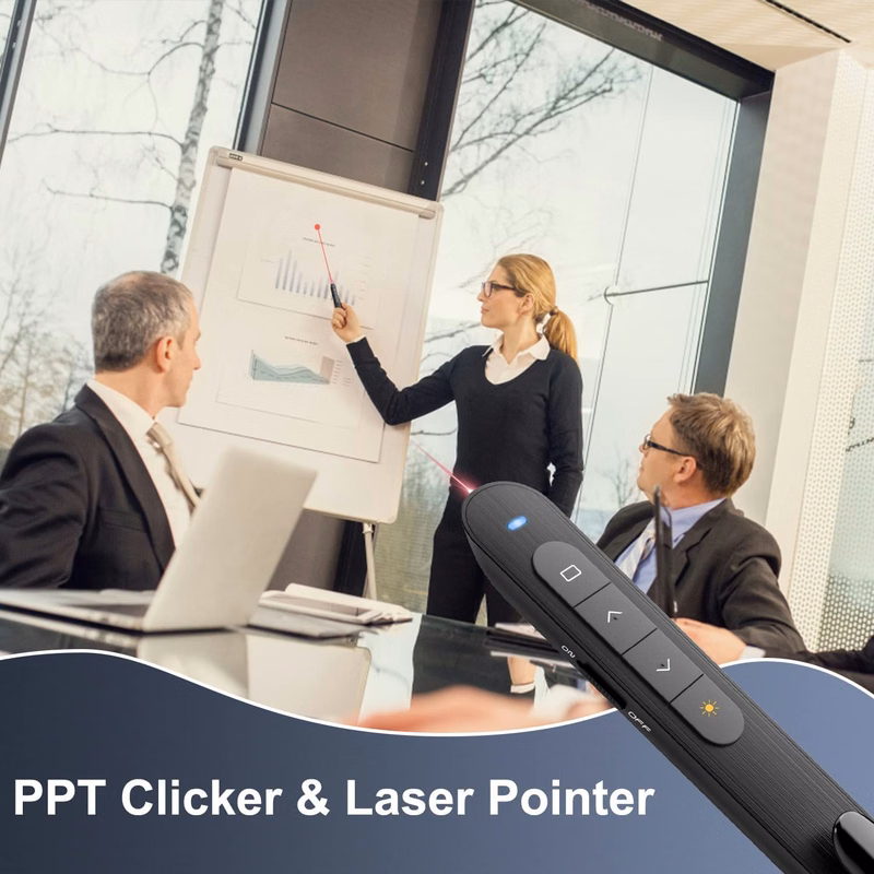 Wireless Presenter Remote Powerpoint Clicker
