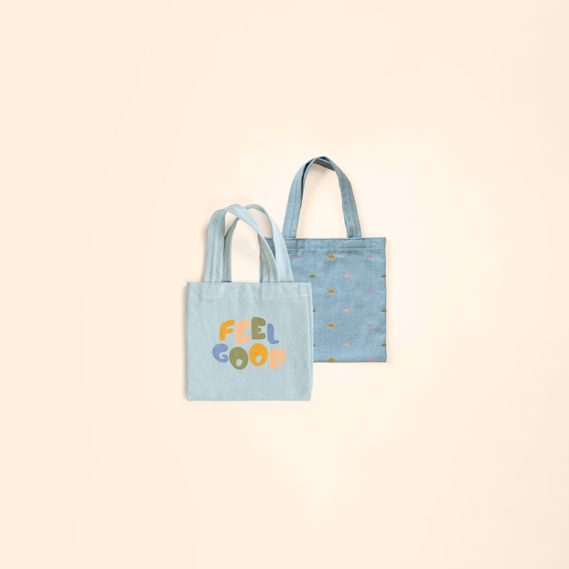 ITTY BITTY TOTE - DENIM