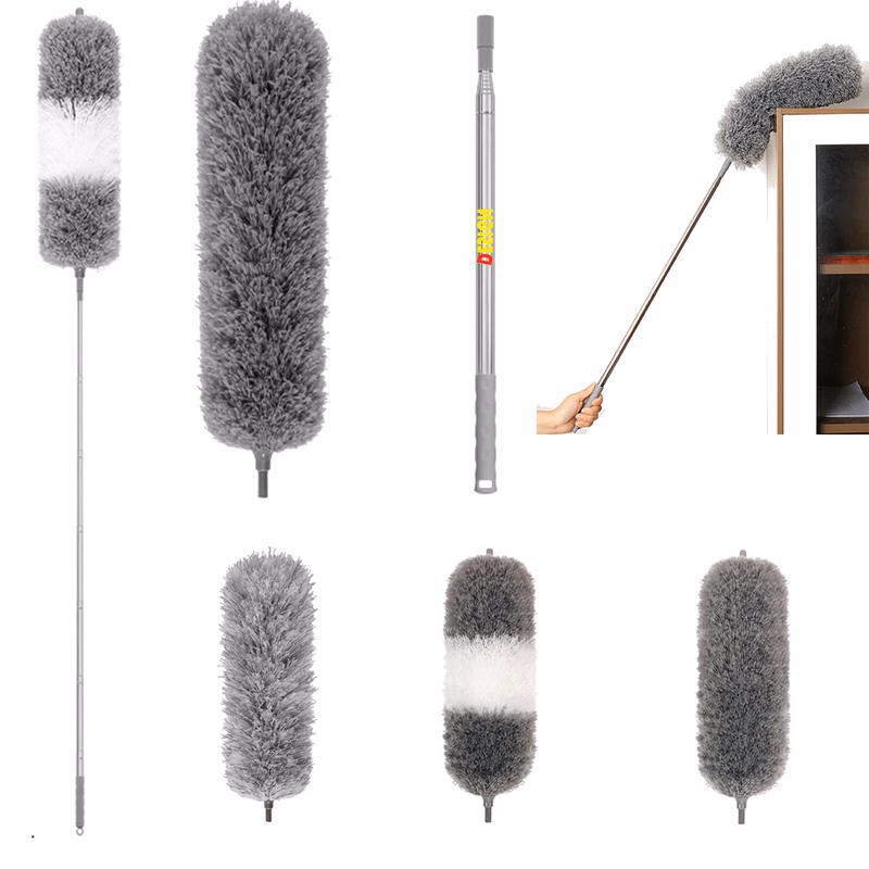 Full Color Microfiber Washable Cleaning Duster MOQ 50