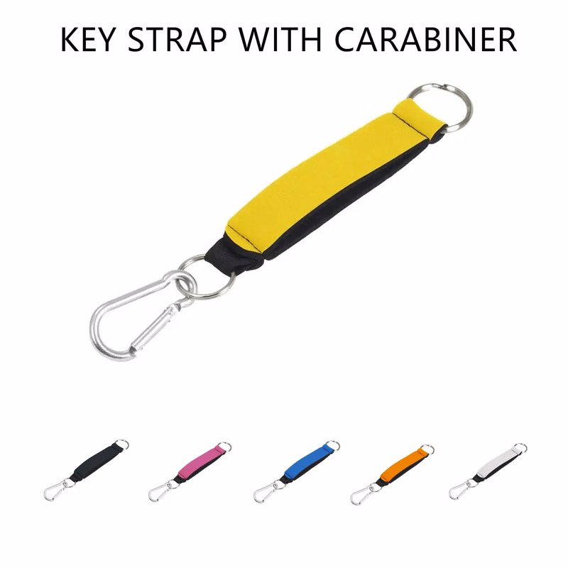 SBR Hot Sale Key Holder/Strap with Carabiner Clip