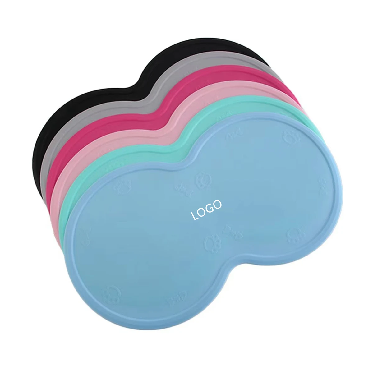 Pet Silicone Feeding Mats For Floors 1
