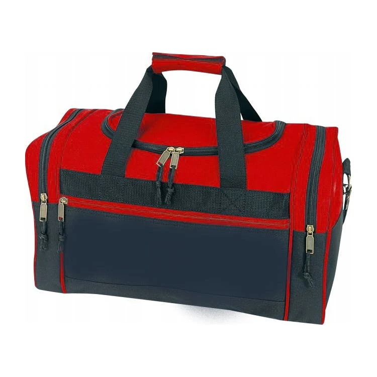 17" Duffel Bags - Red/Black 1