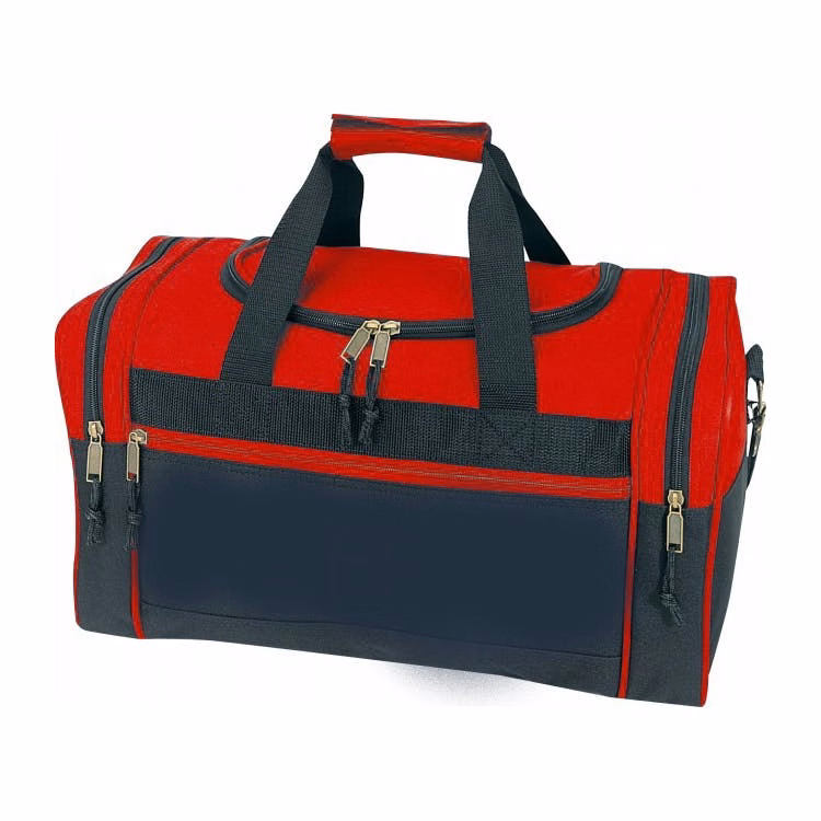 17" Duffel Bags - Red/Black