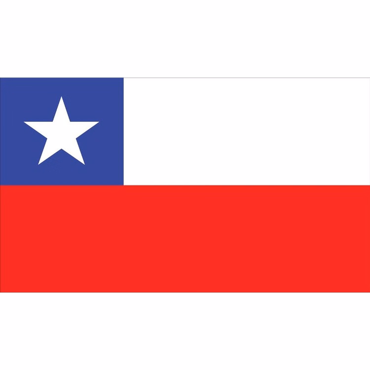 Chile Flag - 3' x 5' - Nylon