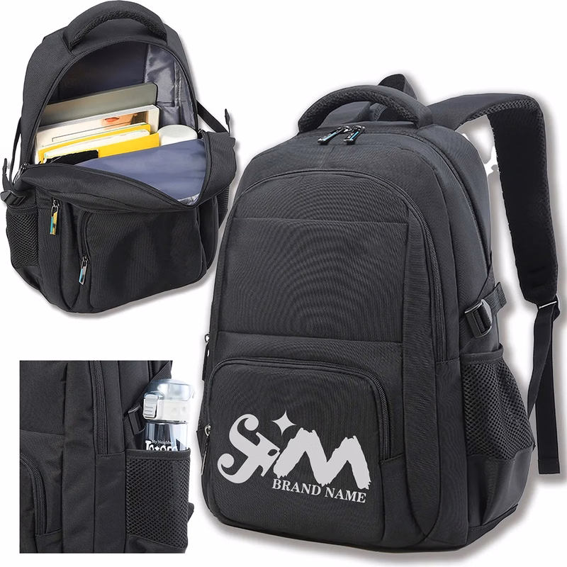 29 L Large Durable Simple Outdoors Travel Laptop Backpack