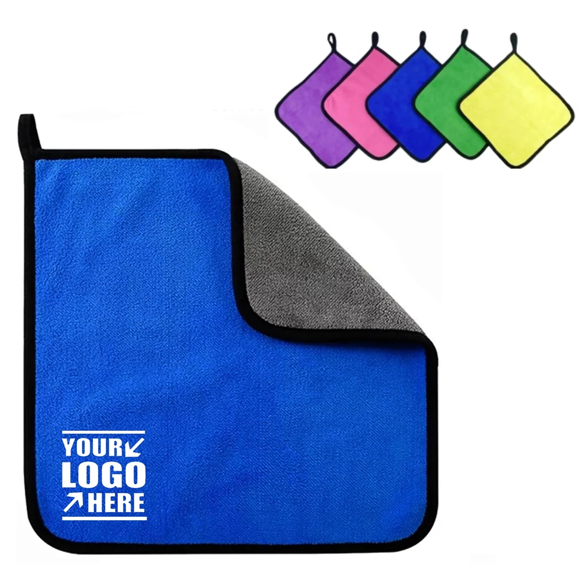Dual Sided Microfiber Cleaning Reusable Towel for Cars 1