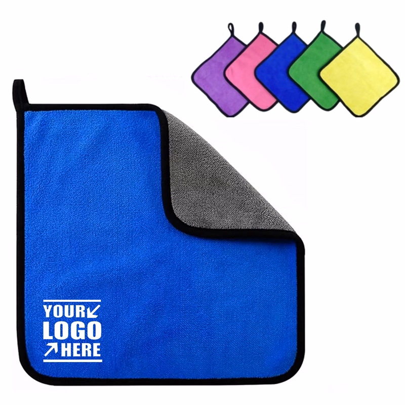 Dual Sided Microfiber Cleaning Reusable Towel for Cars