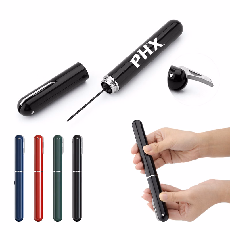 Pen-shaped Air Pump Bottle Opener