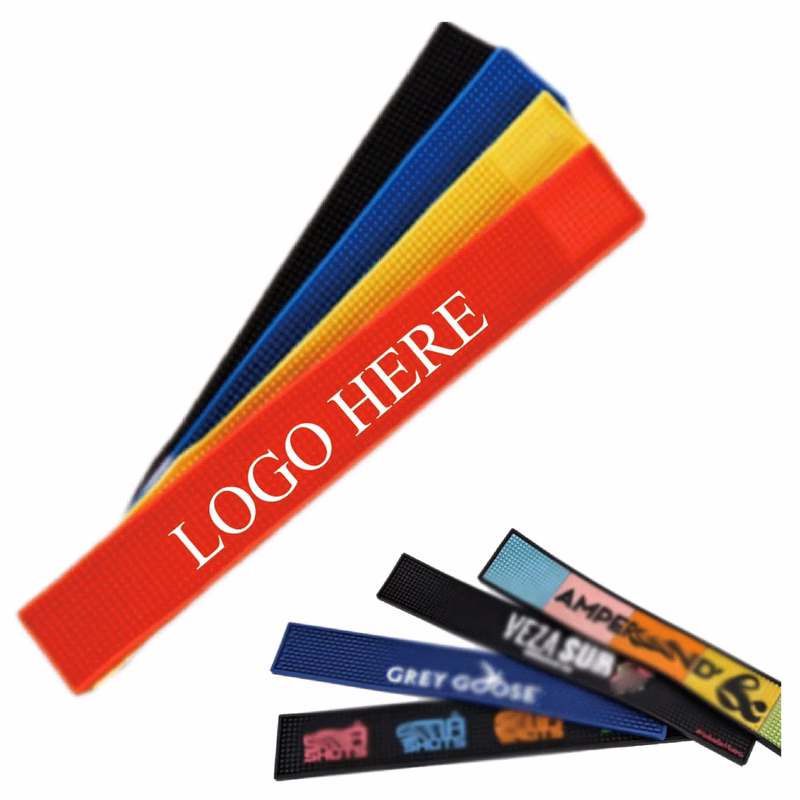 Custom Printed Bar Counter Rail Mat