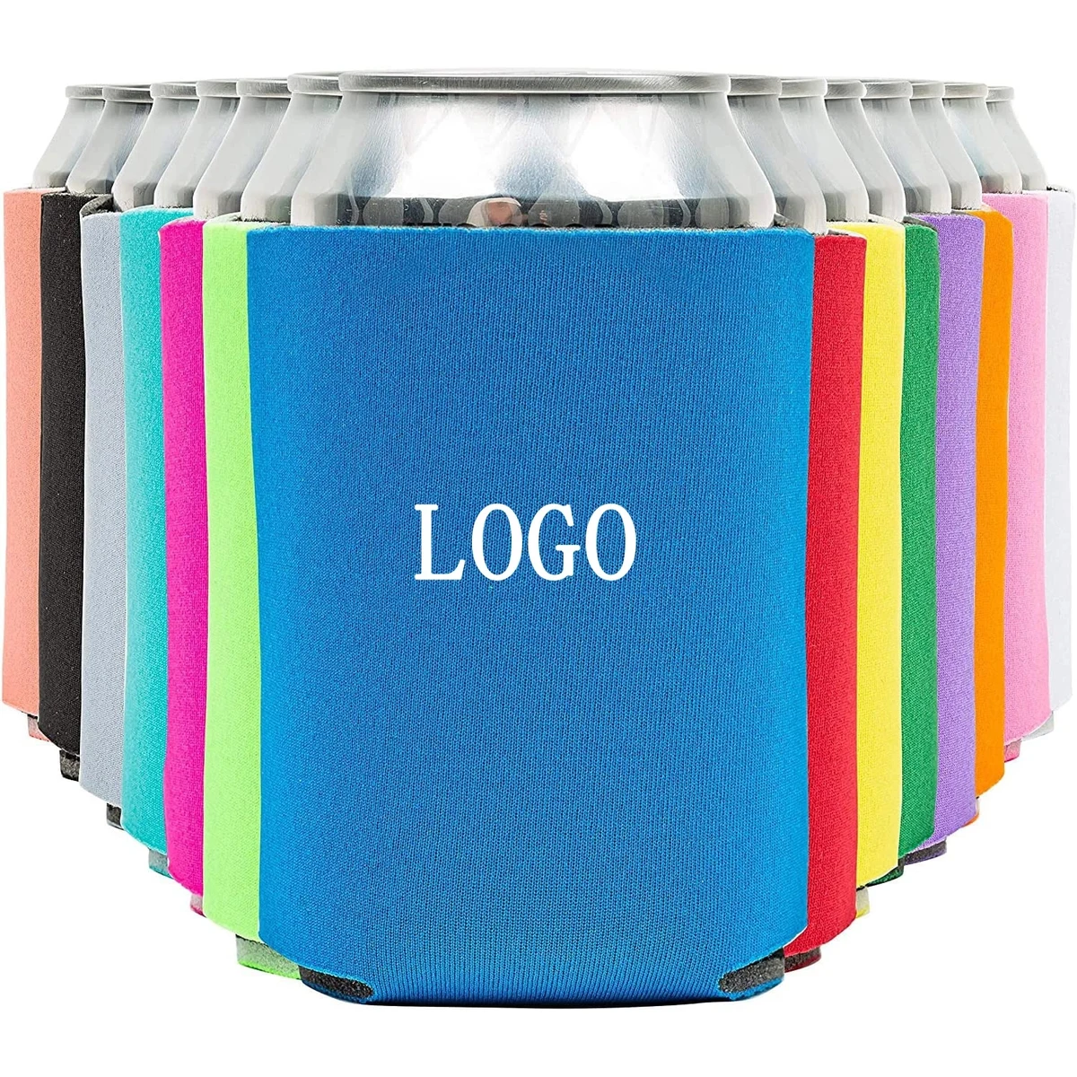 Can Coolers Sleeves, custom koozie with logo imprint 1