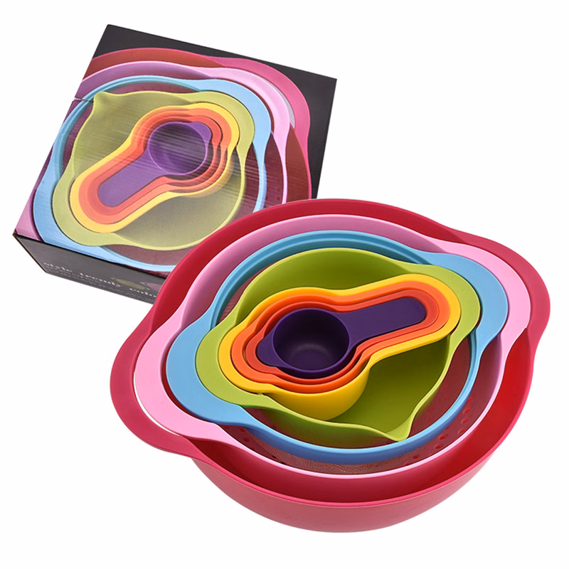 8-Piece Collapsible Silicone Measuring Cups And Spoons