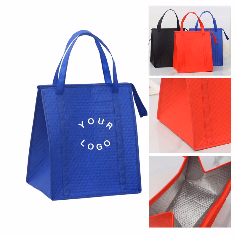 Insulated Non Woven Tote For Daily Market Trips