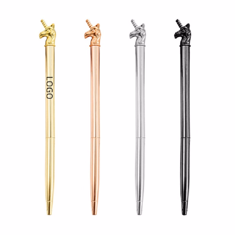 Twist Action Unicorn Shaped Ballpoint Pen