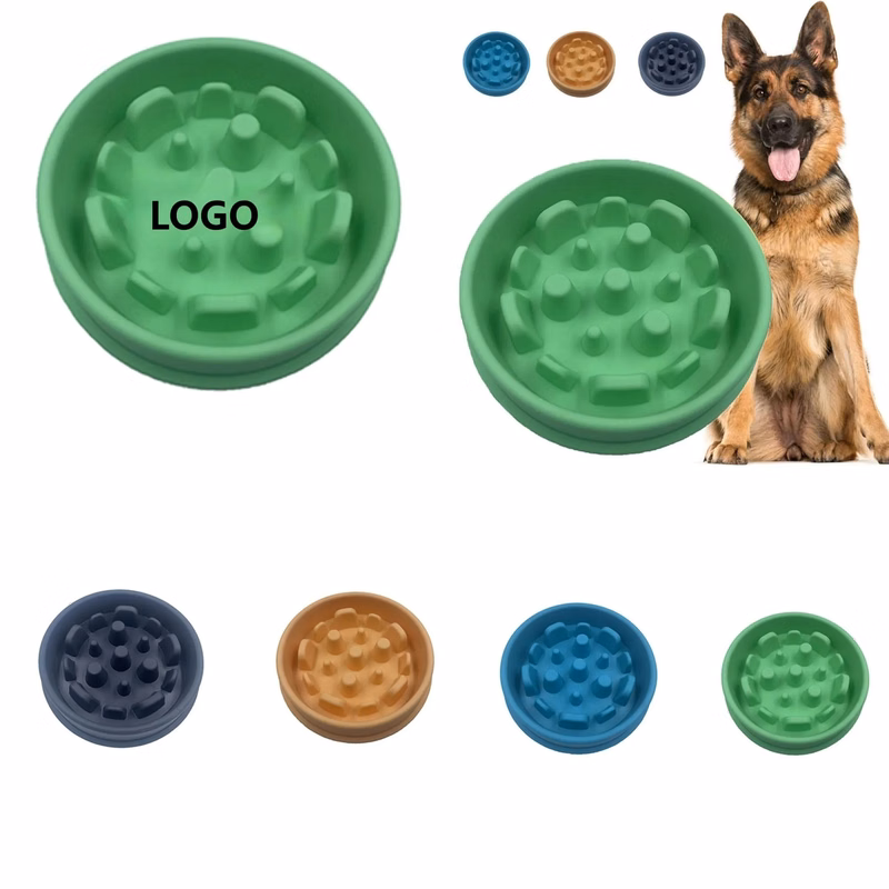 Anti-Choke Slow Feeder Pet Bowl 8.75"x8.75"x2.25"