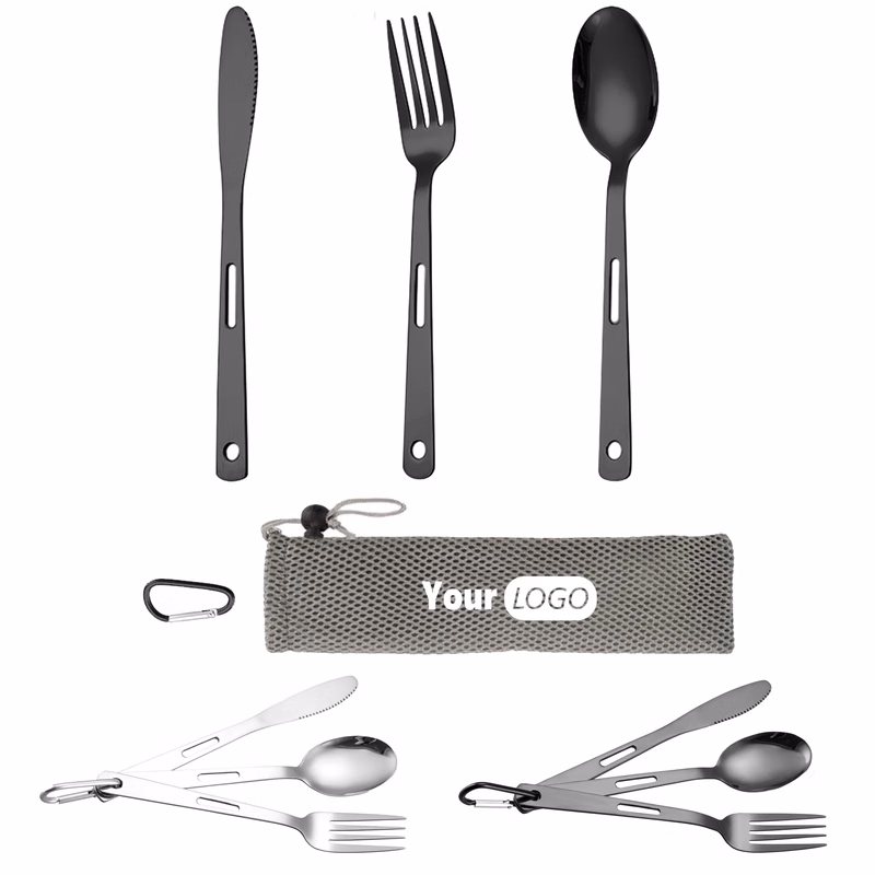 Stainless Steel Compact And Convenient Cutlery Set