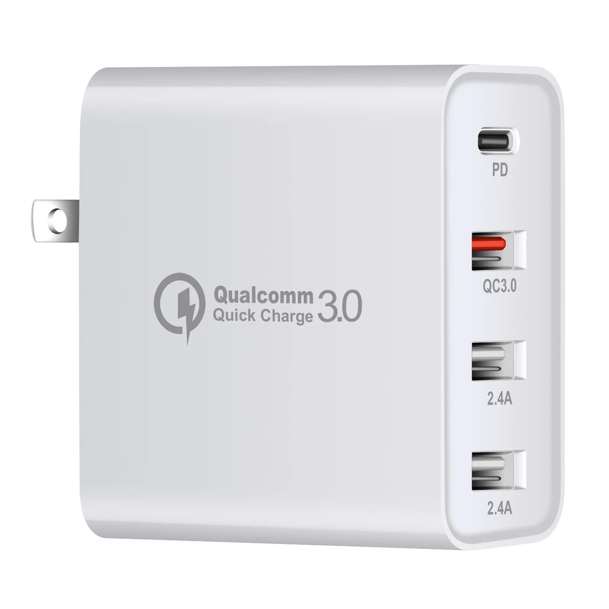 48W 4-Port Usb Wall Charger 1