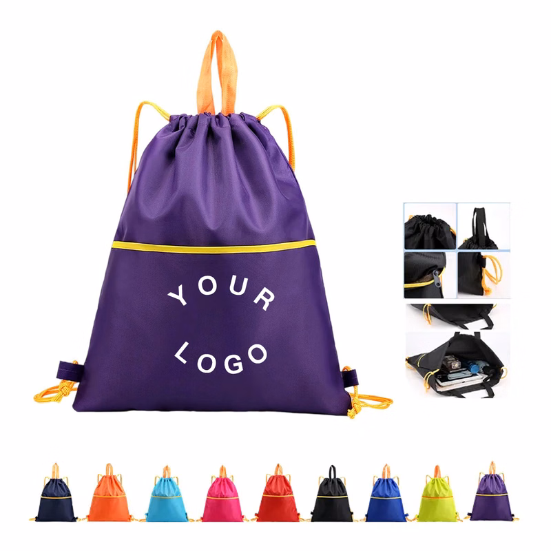 420D Oxford Drawstring Backpack Waterproof