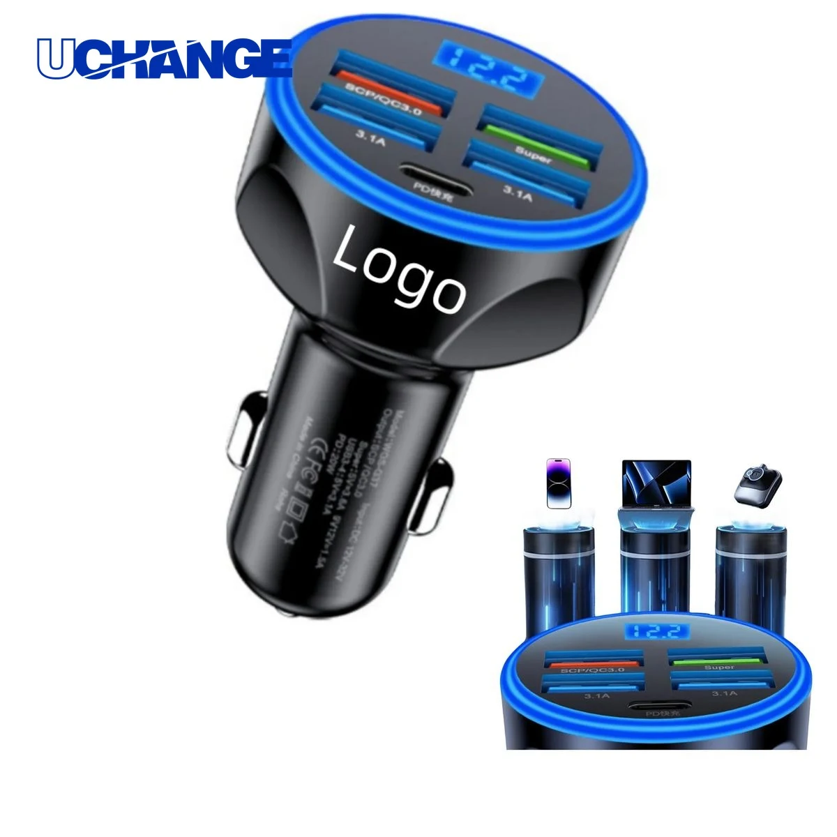 USB-C 20W PD Car Charger 1
