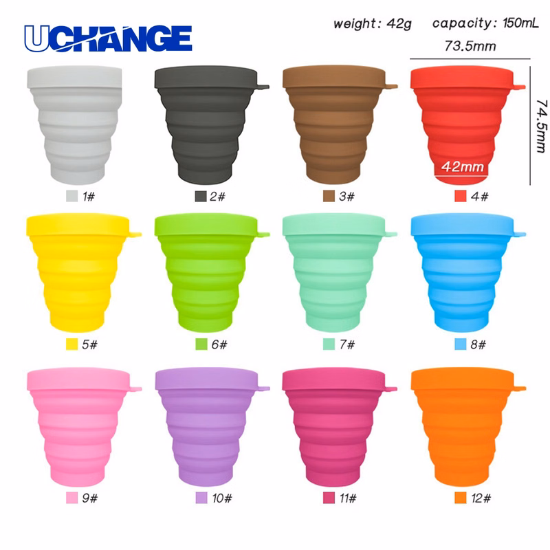 Retractable Silicone Cup Container