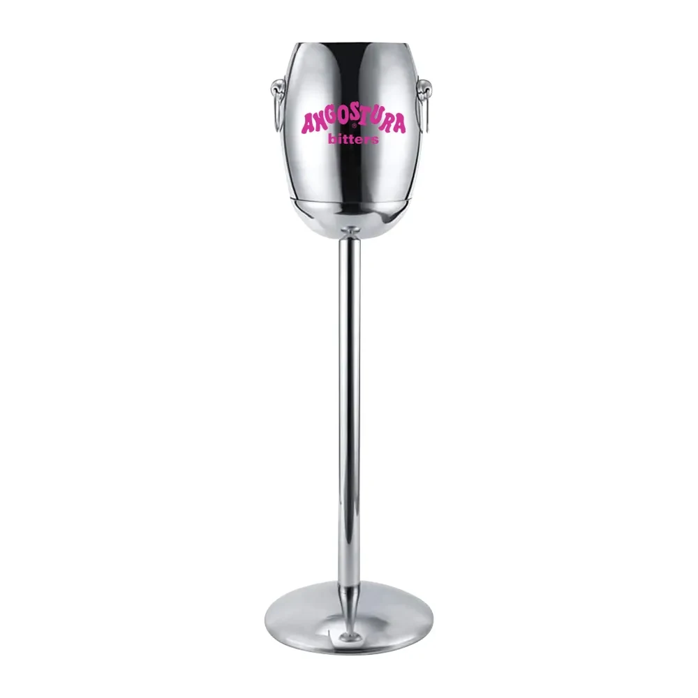 Stainless Steel Ice Bucket Champagne Stand 1