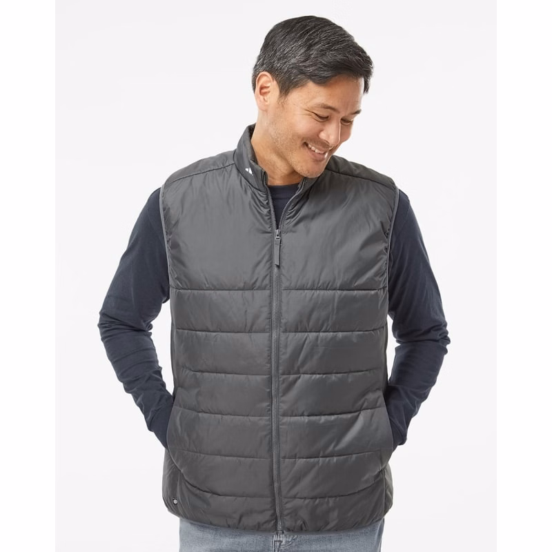 Adidas Men's Puffer Full-Zip Vest - A572