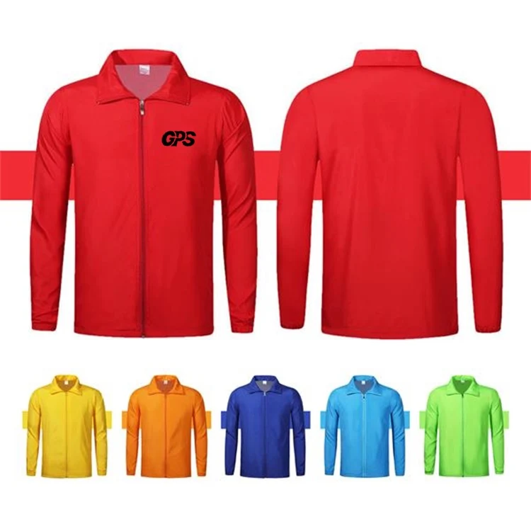 Zipper Windbreaker Jacket 1