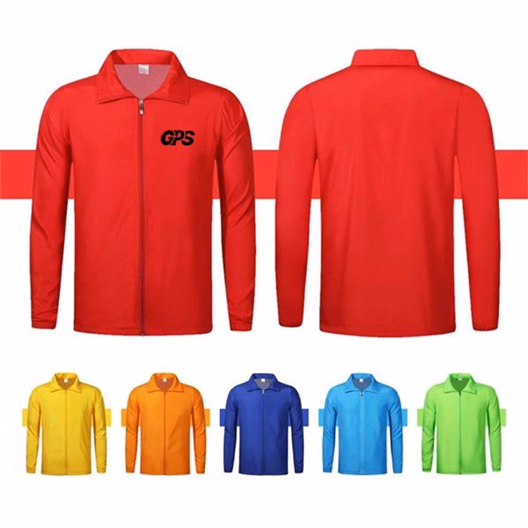 Zipper Windbreaker Jacket